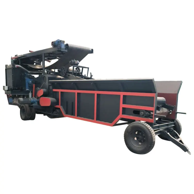 

Integrated, construction waste, wood crusher, ore, large
