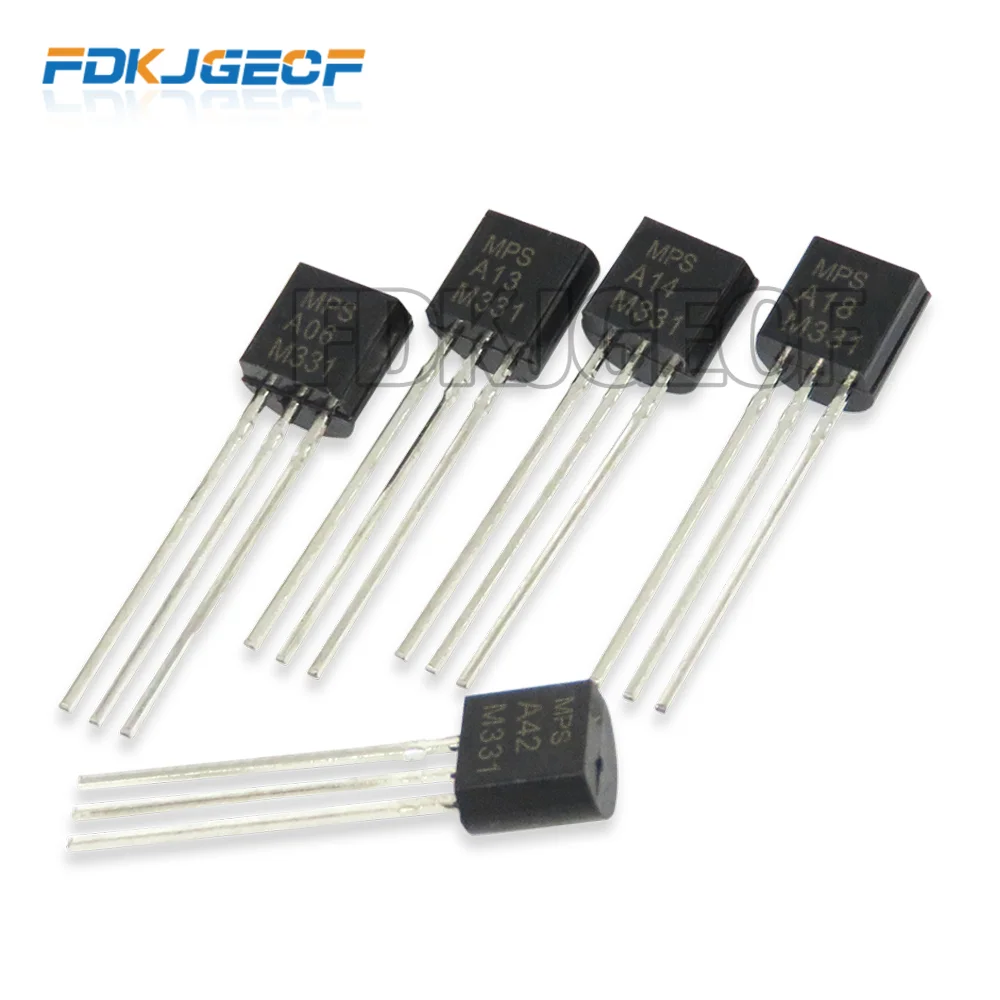 100pcs MPSA56 TO92 A56 TO-92 Transistor MPSA06 MPSA13 MPSA18 MPSA42 MPSA92 A06 A13 A18 A42 A92