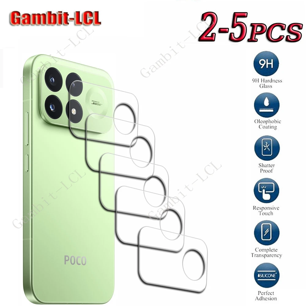 2-5 Stück 9H Panzerglas für Xiaomi Poco F9 Pro PocoF9 PocoF9Pro Redmi K100 Pro Max K100Pro Kameraobjektivschutzfolie