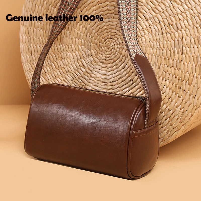 Designer Luxury Handbags 2023 New Vintage Soft Leather Pillow Bags For Women Shoulder Messenger Bags High quality Bag Sac a Main