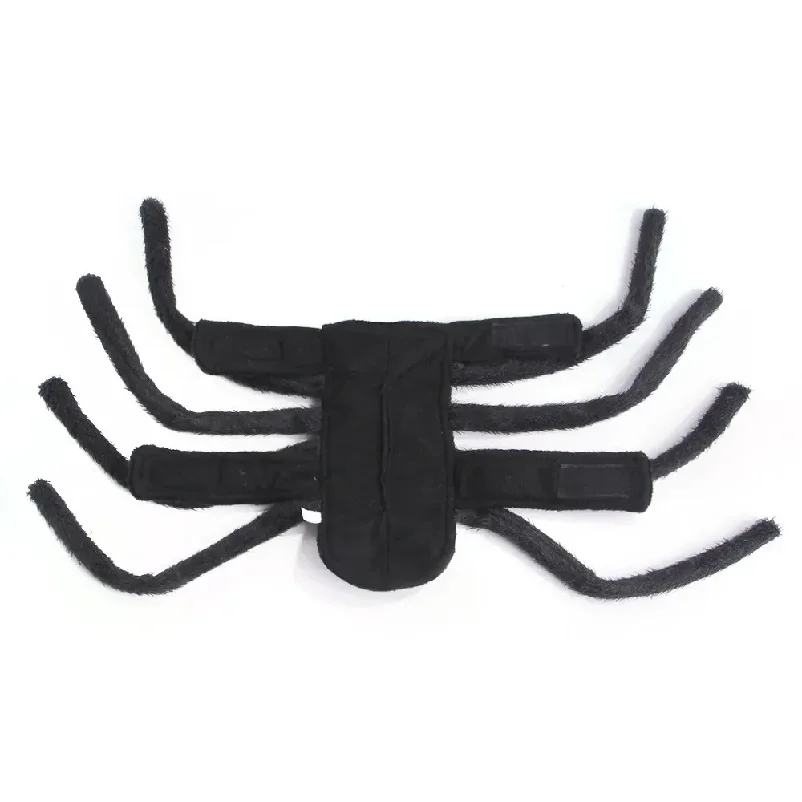 1pcs halloween spider costume funny pet cat dog clothes for small medium-sized dog clothings halloween cosplay pet accessories 4