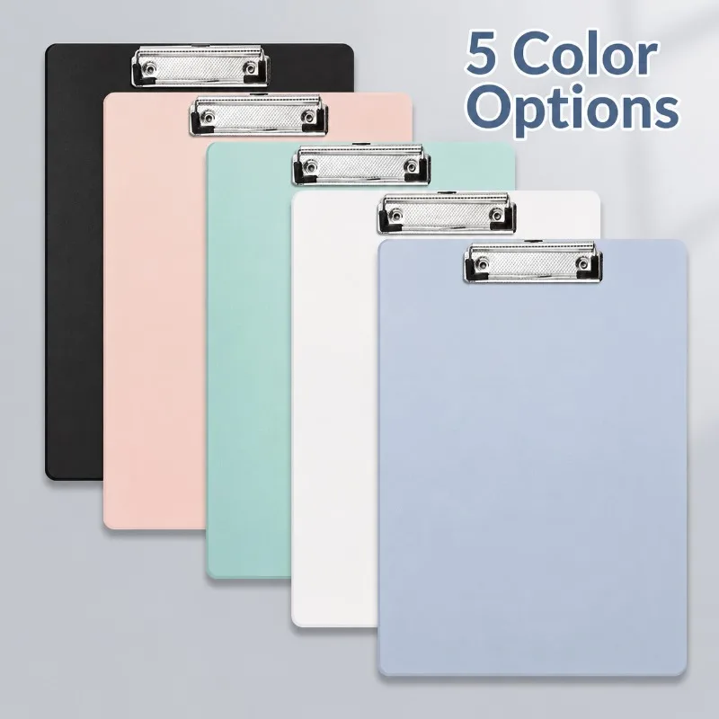 A4 Writing Pad Clipboard Folder, Vertical Meeting Record Board, Office Restaurant Order Clip