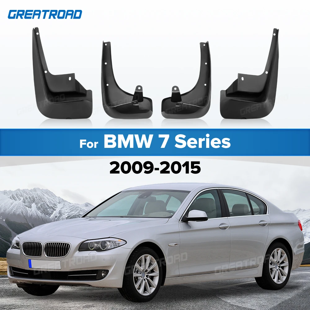 For BMW 7 Series 2009 2010 2011 2012 2013 2014 2015 Fender Mudflaps Splash Guards Mudguards Mud Flaps car Accessories