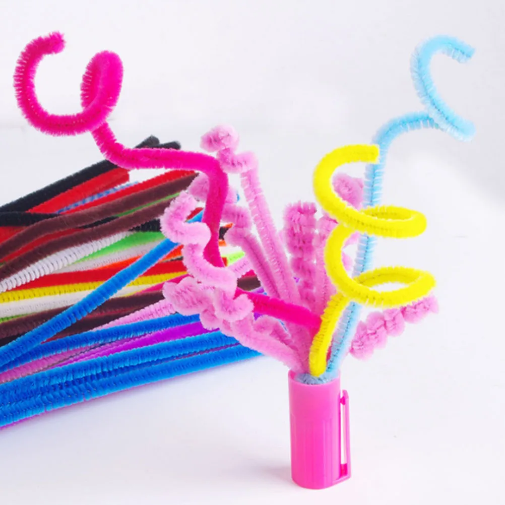 

200pcs Twist Bar for Kids DIY Craft Chenille Stems Colorful Bendable Sticks Creative Building Toy Party Decoration Folding