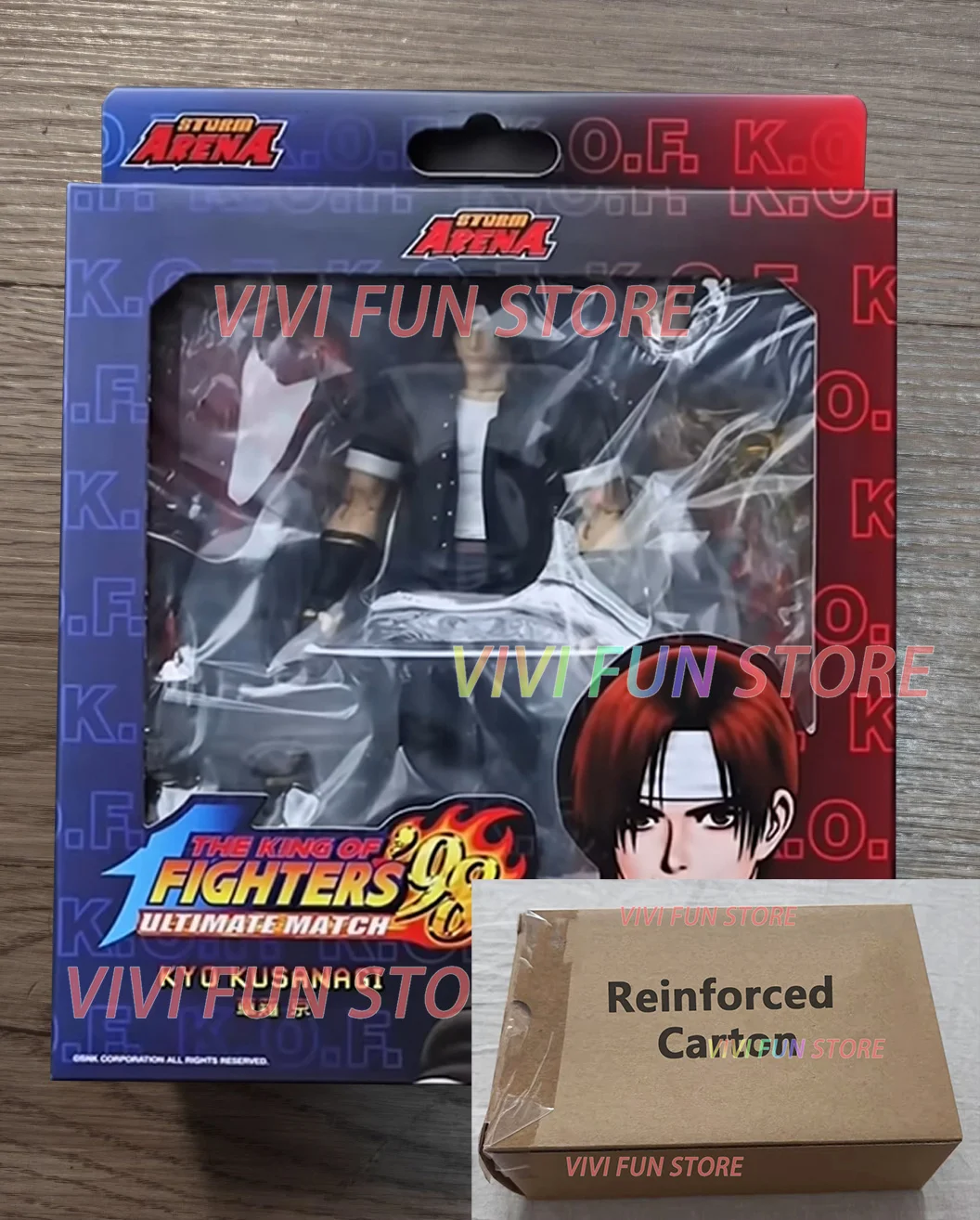 Op voorraad: Storm Toys Arena Kyo Kusanagi Benimaru Nikaido Goro Daimon, 15 cm, schaal 1/12, animefiguren, model, klein formaat, KOF98.