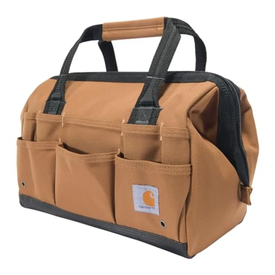 

Onsite Tool Bag Durable Water-Resistant Tool Storage Bag Heavyweight Brown