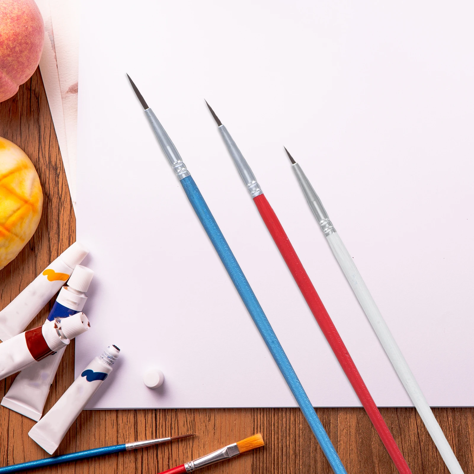 

30 Pcs Bulk Hook Pen Water Color Paint Brushes Nylon Wool Liner Professional Watercolor