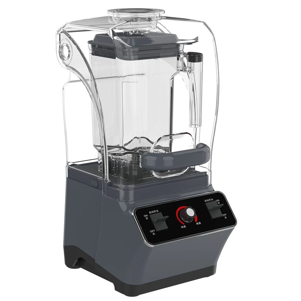 

Professional Kitchen Appliance High Speed Silent Blender Ice Crusher Fruits Juice Mixer Soundproof Blender For Commercial Use