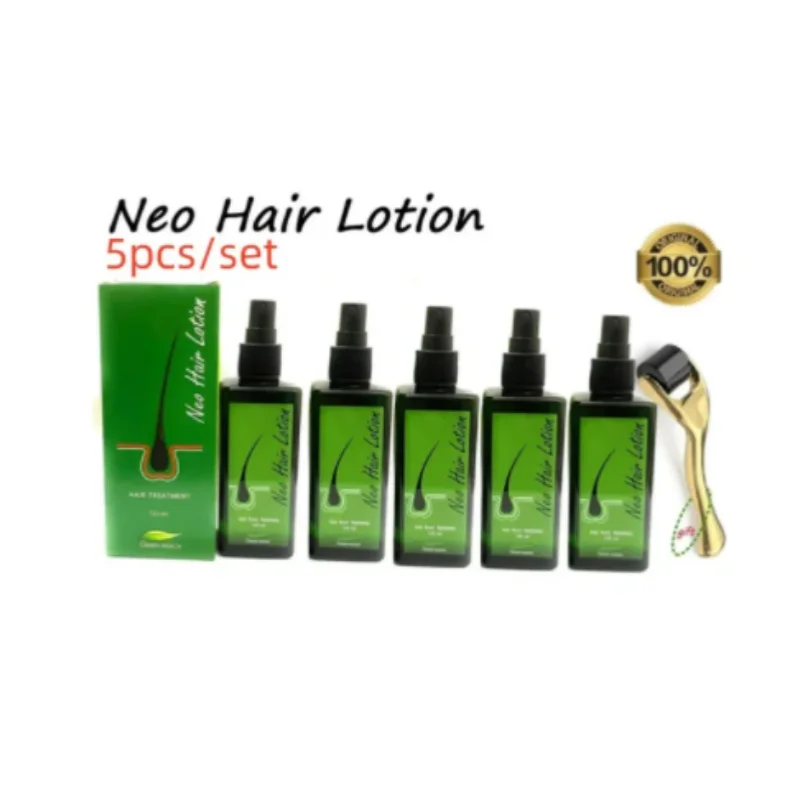 5pcs Original 120ml Thai Hair Growth Liquid Anti-Solids/Growth/Increase/Thickening hair/Hairline Oil Control Serum