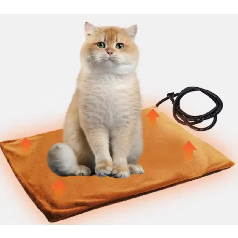 

Durable and comfortable house warmer animal bed warmer heated floor mats supply pregnant newborn pets soft leather 150 * 100 cm
