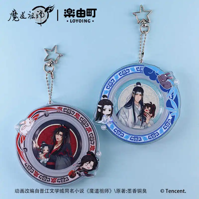 Anime Mo Dao Zu Shi MDZS Wei Wuxian Lan Wangji Cosplay Acrylic Badge Pendant Decoration Collection Gift