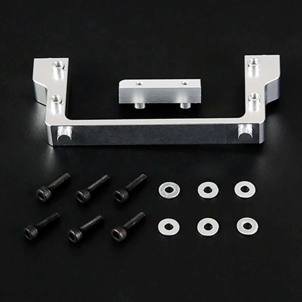 Cnc metalowe mocowanie serwomechanizmu 1/5 Hpi Rofun Baha Rovan Km Baja 5B 5T 5Sc części do zabawek, srebrne