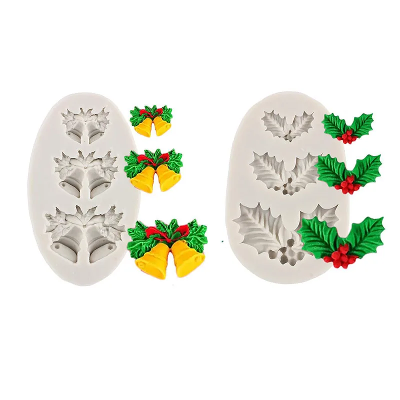 Holly Leaves Fondant Mold: The Ultimate Christmas Cake Decoration Tool for Bakers