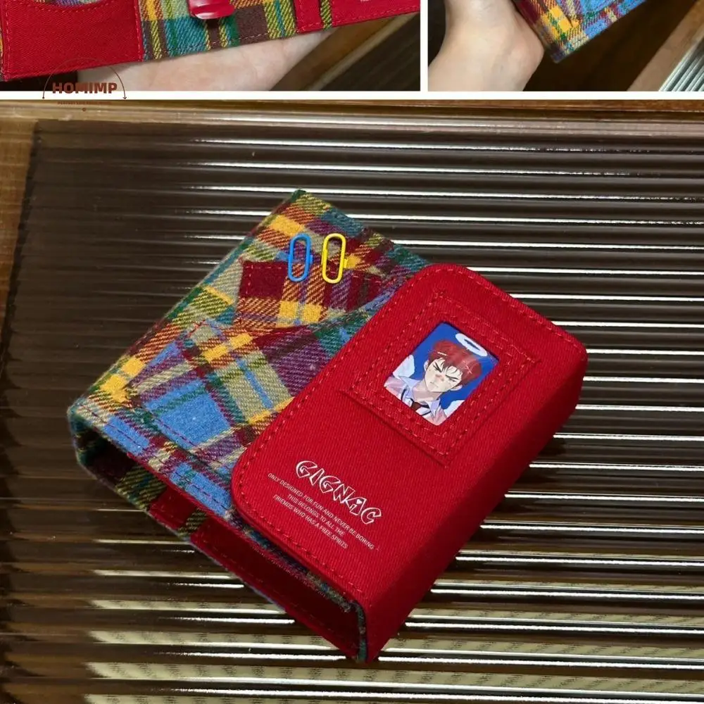 

Stationery Exquisite M5 Candy Album Square Mini Binder Journal Sketchbook Convenient Creative 3 Holes Loose Cover Student