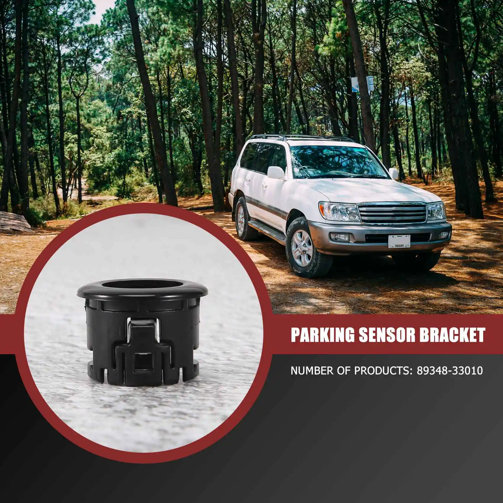 Highly Recommended Car Parking Sensor Fixing Bracket Parking Holder Bracket 89348-33010 For Toyota Car Accessories