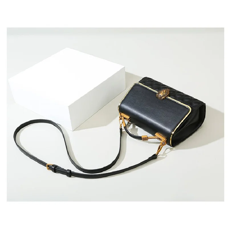 

Уникальная минималистичная большая сумка через плечо, стильная винтажная кожаная сумка для модных женщин с буквенным дизайном логотипа