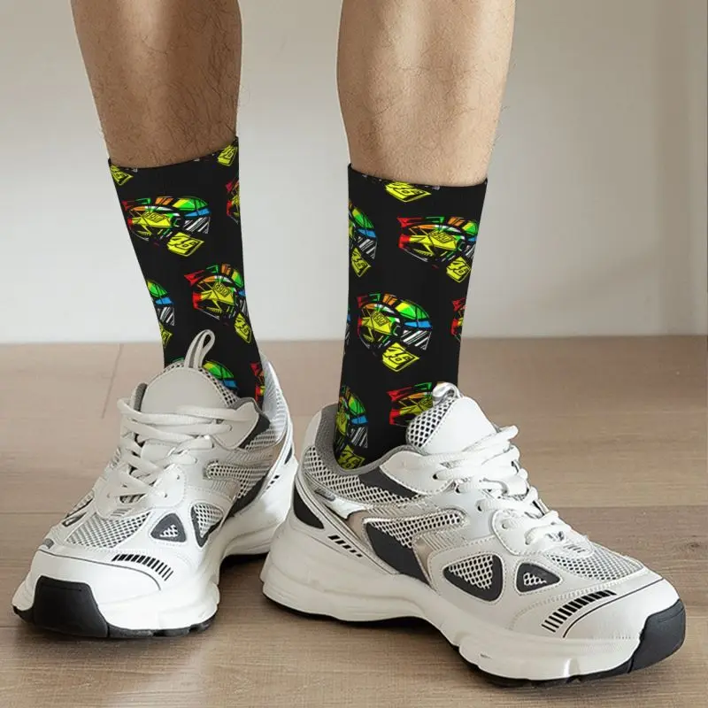 Calcetines de vestir Rossi Unisex, medias cálidas con estampado 3D, novedad