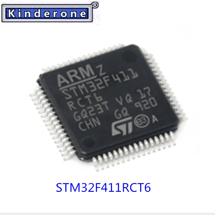 1-100PCS STM32F411 RCT6 STM32F411RCT6 STM 32F411RCT6 STM32 F411RCT6 STM32F 411RCT6  ST  ARM QFP-64  NEW IC