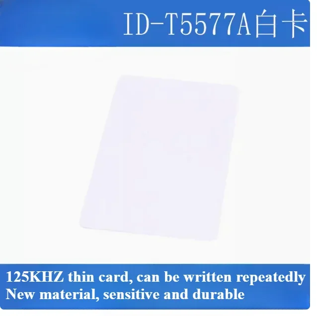 Repetitive Handheld 125KHz EM4100 5200 RFID ID Card Writer Copier Duplicator Programmer + 2pcs T5577 Rewritable Keyfobs Tags