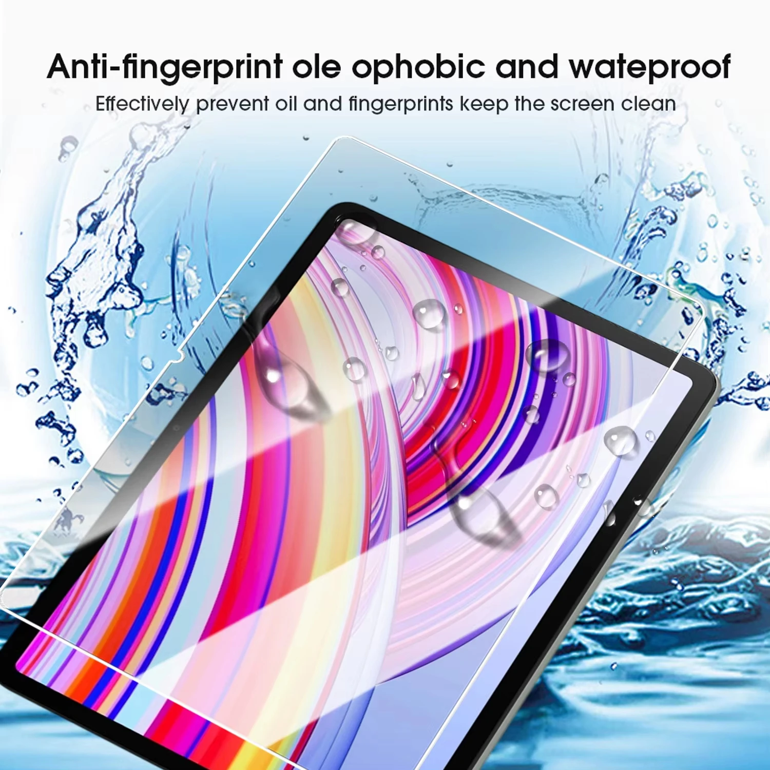 زجاج مقسى سهل التركيب لجهاز iPad Pro 13 11 M4 M3 M2 لجهاز iPad Air Mini 6 7 لـ iPad 11th 2025 A16 واقي شاشة زجاجي #5