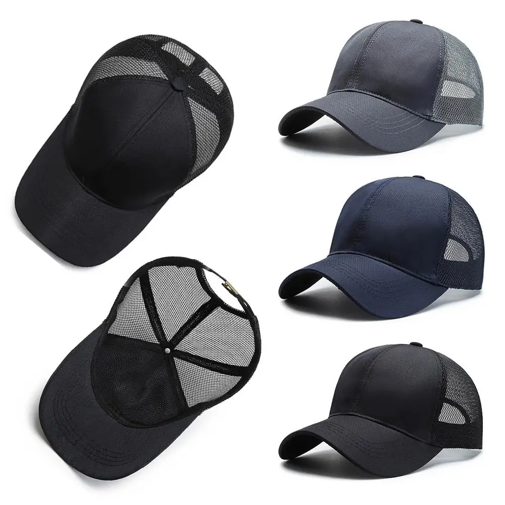 

Fashion Cotton Baseball Cap Men Women Cap Snapback Hat Quick Dry Running Fishing Sunhat Men Breathable Mesh Visor 2025 Sport Cap