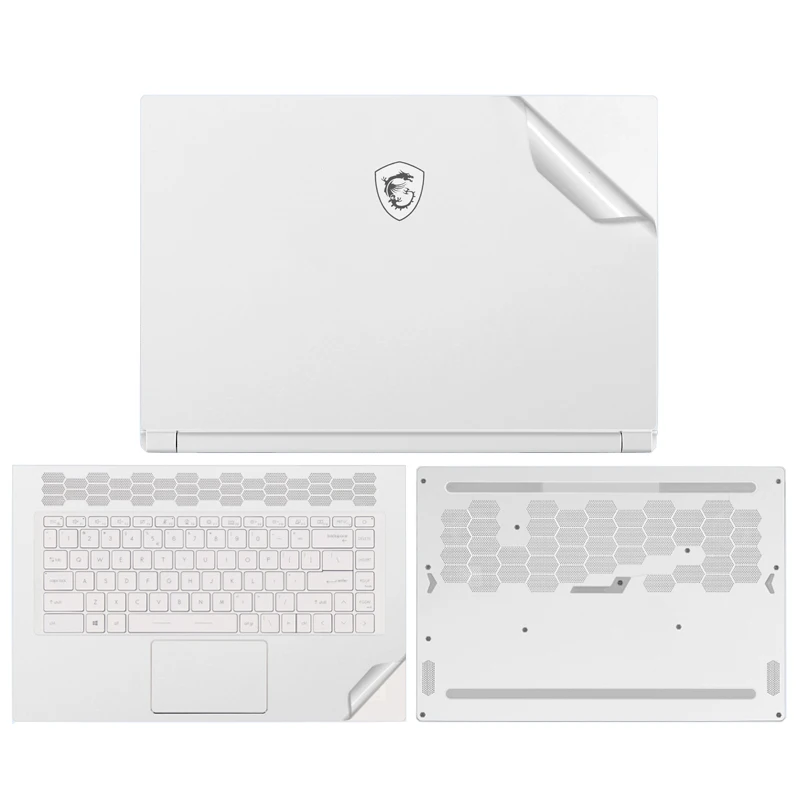 غطاء جلدي للكمبيوتر المحمول 2025 MSI Katana 15 HX B14W/Katana 17 HX B14W غطاء جلد من الفينيل المقطوع مسبقًا بدون بقايا #2