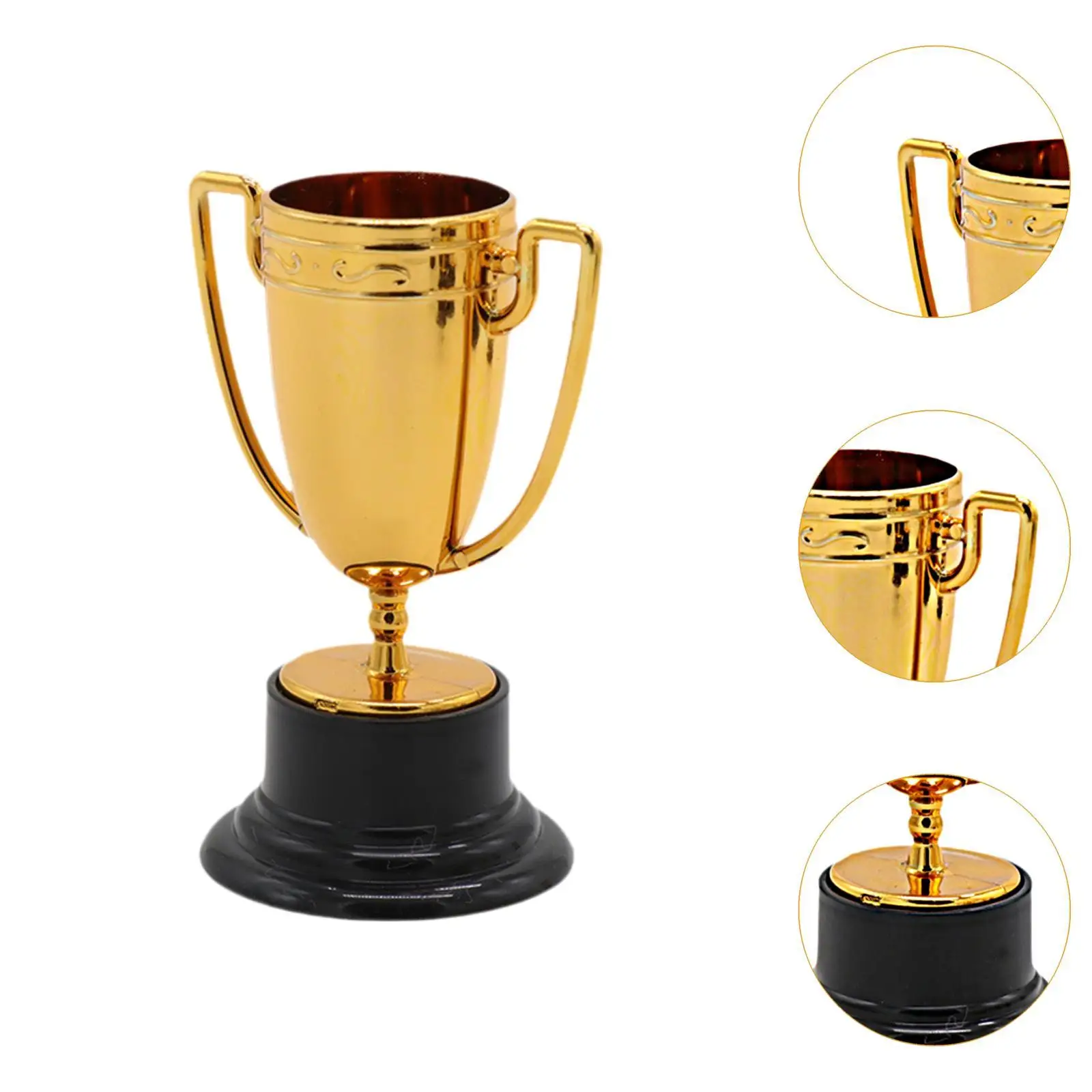 10 Stück Mini Award Trophäen Cup Kleine Trophäe für Wertschätzungsgeschenke Spielpreis