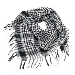 Men Women Tacticals Arab Scarf Fashion Lightweight Hijab Scarf Spring Army Plaid Head Scarf Keep Warm Scarfs Outdoor Equipment