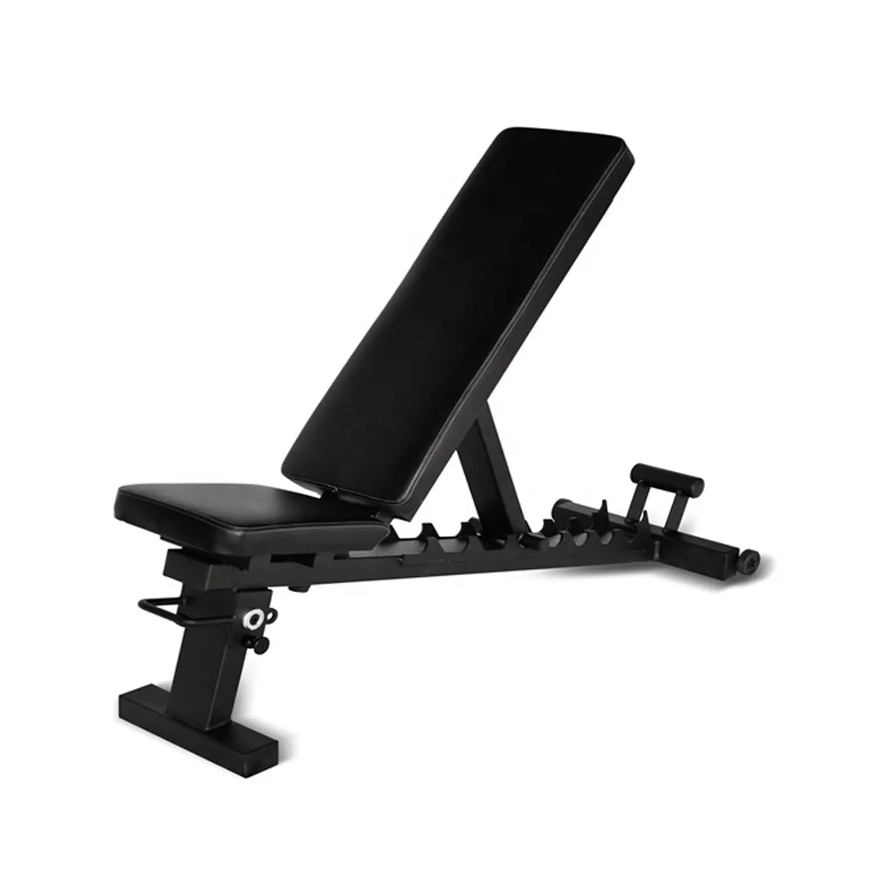 

Commercial Adjustable Flat Bench, Fitness Bench Press for Weight Training
