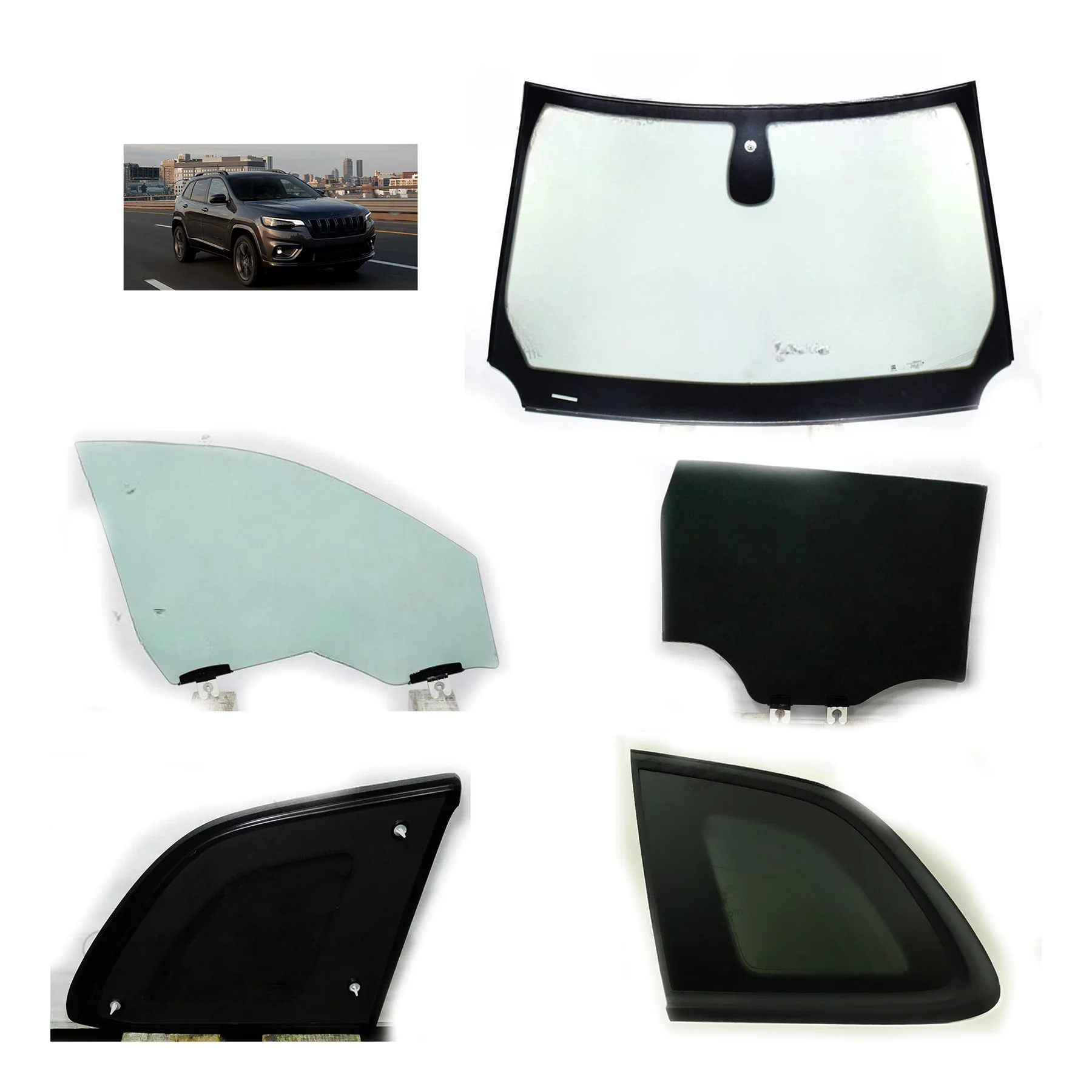 Jeep Cherokee windshield glass sunroof car  auto   parts windshields    windscreen original