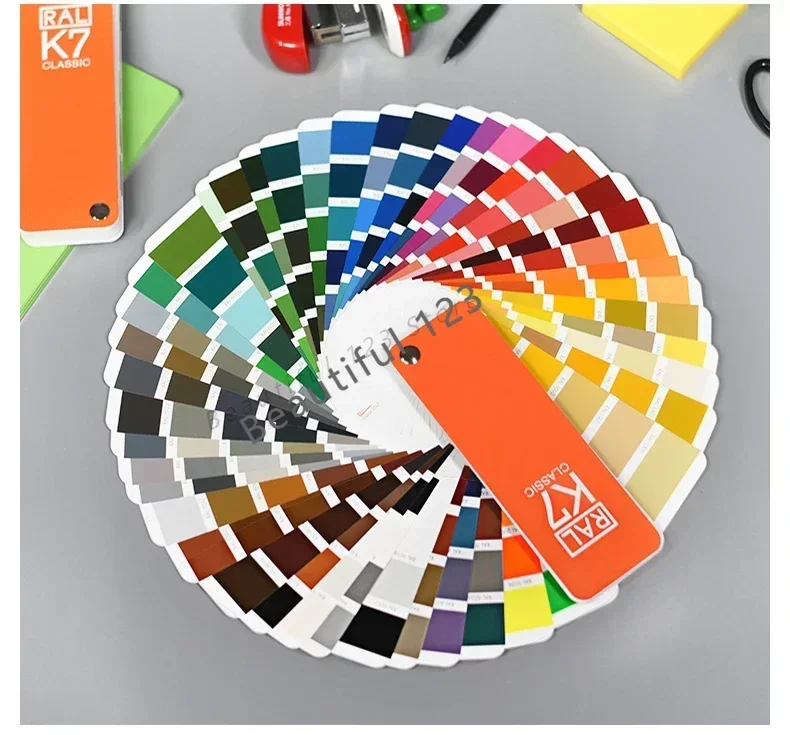 Original Germany RAL color card international standard Ral K7 color chart for paint 213 colors with Gift Box