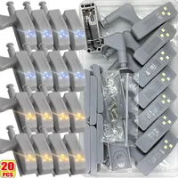 Universal LED Inner Hinge Lamps Wardrobe Doors Drawers Cabinet Sensor Light Bedroom Kitchen Cupboard Wireless Lamps Wholesale