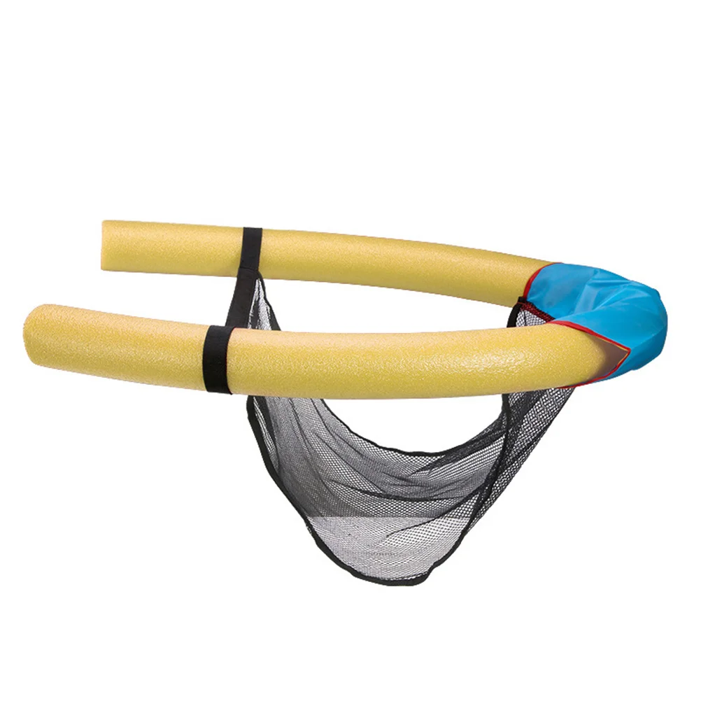 7.5x150cm Pool Noodle Chair Floating Seat for Children Swimmers Solid Stick Mesh Design Comfortable Relaxation in Pool Lake