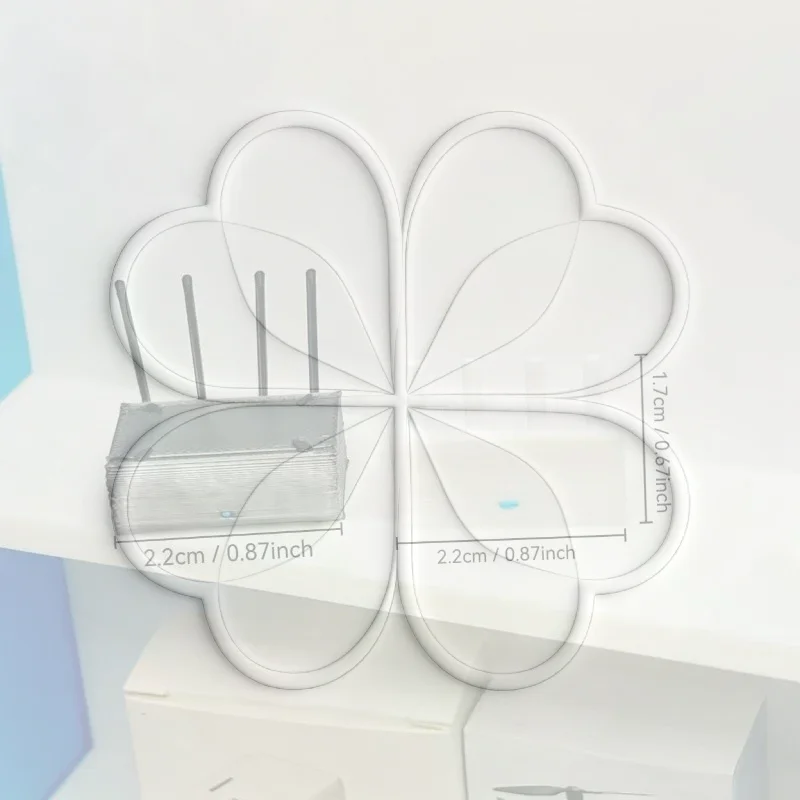 1Pcs Miniature WiFi Router Model 1/12 Scale Dollhouse Mini Router Decor