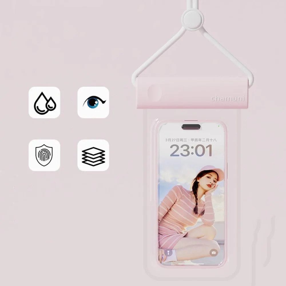 

Модные плавающие подушки безопасности IPX8, сумки для телефона, ПВХ, сенсорный экран, подводный чехол, прозрачная противоударная сумка для хранения плавания, плавание