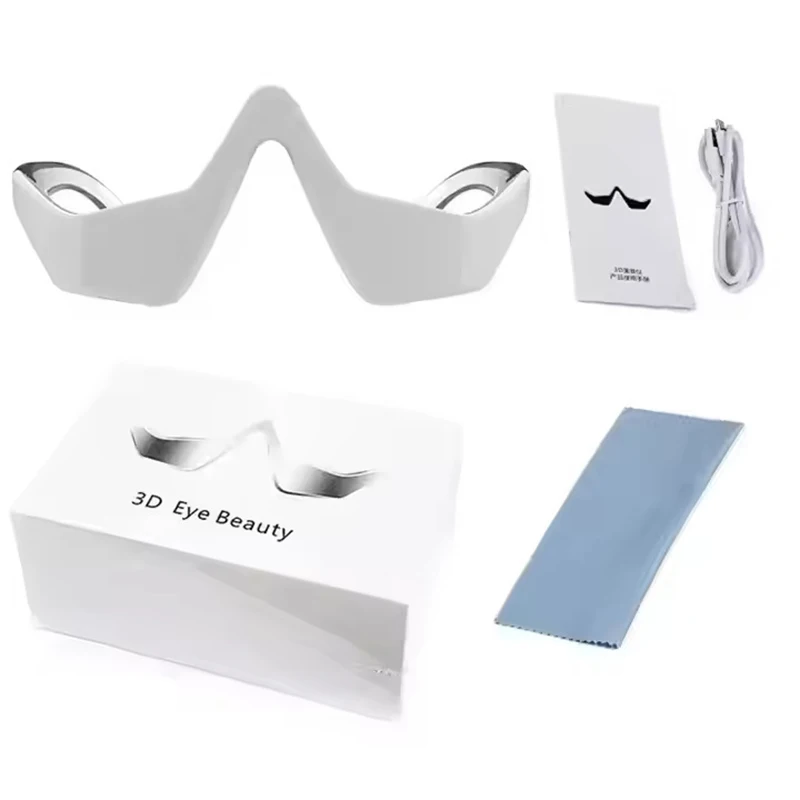 

Beauty Device Eye Massager Relieves Eye Fatigue Eyes Massage Glasses Eye Fatigue Relief Massager Under-Eye Glasses Massager