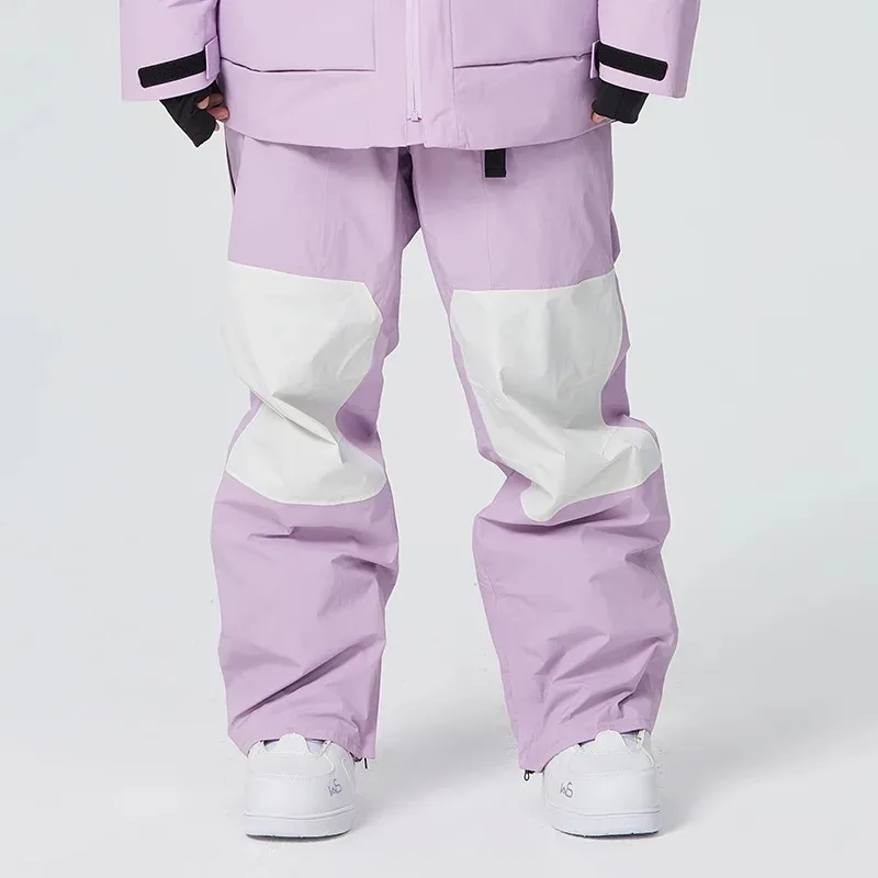 

Premium Full-Tape Seam Ski Pants for Men & Women - Waterproof Windproof Insulated Snowboard Pants with Thermal Lining