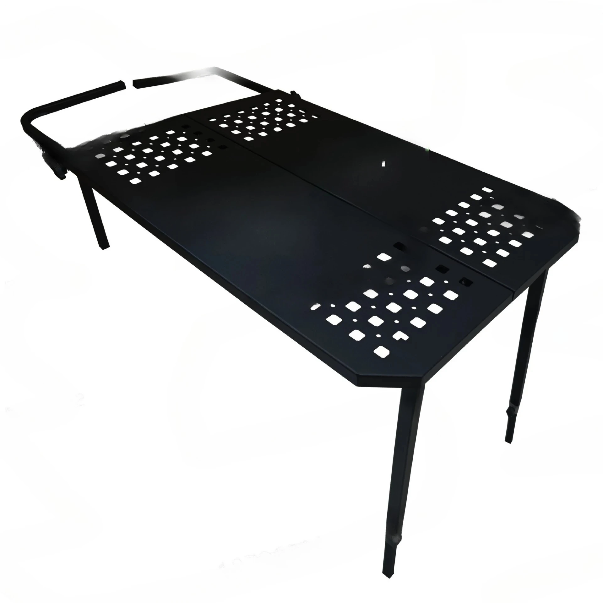 Car tire table outdoor camping picnic folding table metal dining table