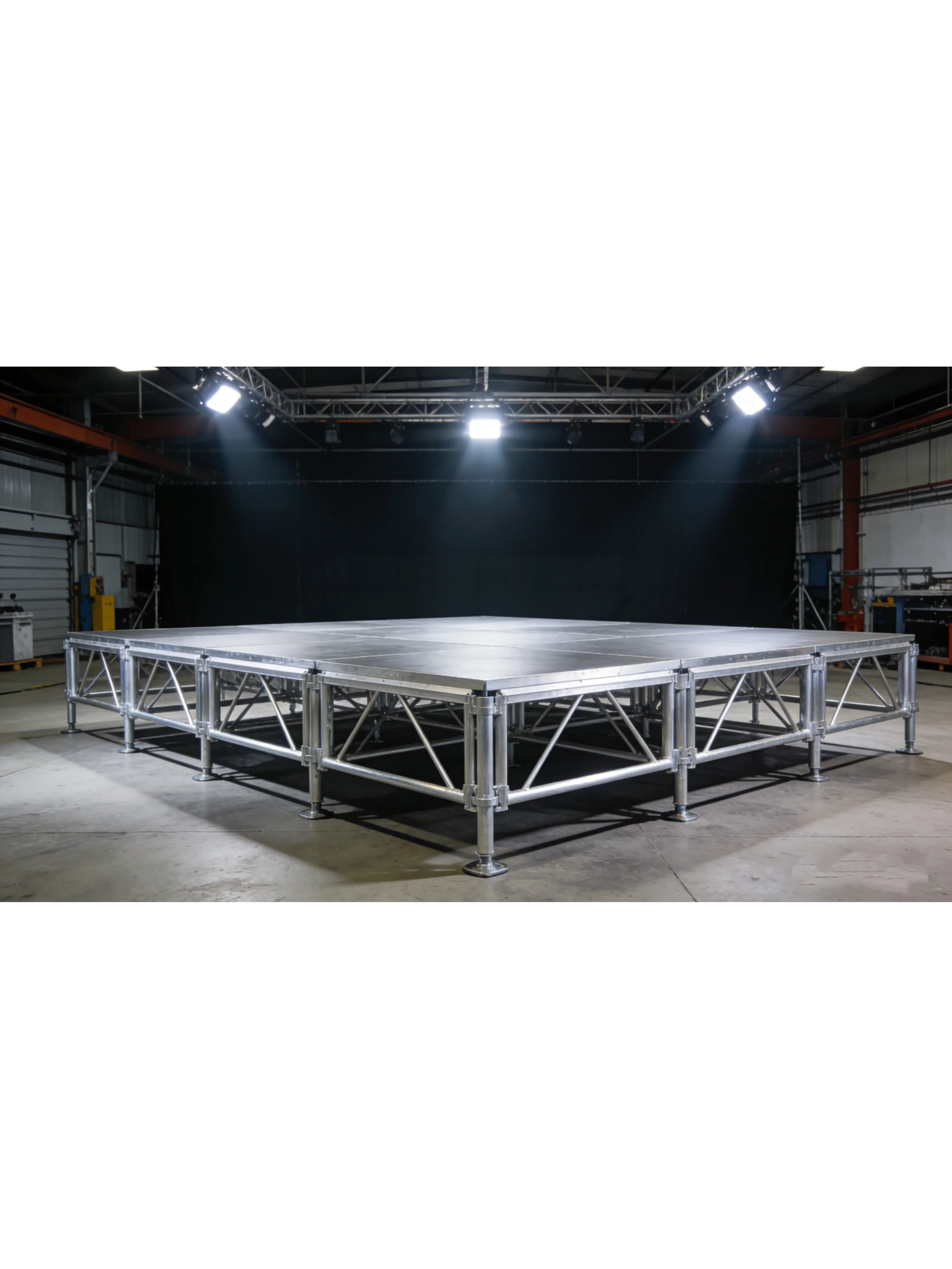 【Competitive Price】Factory Direct Sales Of Aluminum Alloy Stages And Outdoor Modular Quick-assembly Stage Performance Equipment.