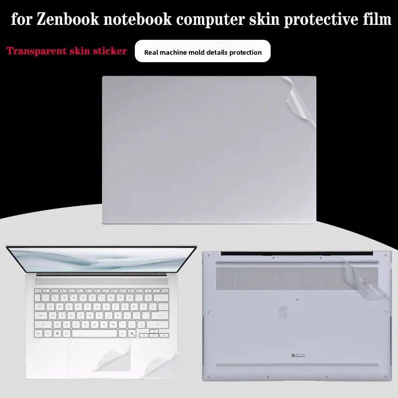 For 2026 ASUS Zenbook S14 S16 UX5406 UM5606 Laptop transparent body skin sticker frosted scratch-resistant protective film