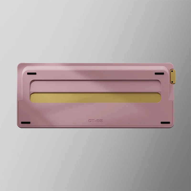 KBDfans 461E Keyboard Case Aluminum Lump Gh60 Adaptation Wooting Rakka Streamer Design Case Custom Mechanical Keyboard Accessory