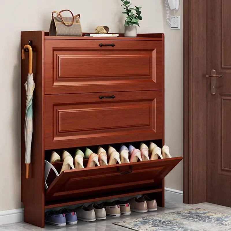 خزانة خذاء عالية الجودة تخزين الشمال سليم ضيق مدخل خزانة خذاء المنظمون الممر Szafka Na Buty أثاث المنزل #2