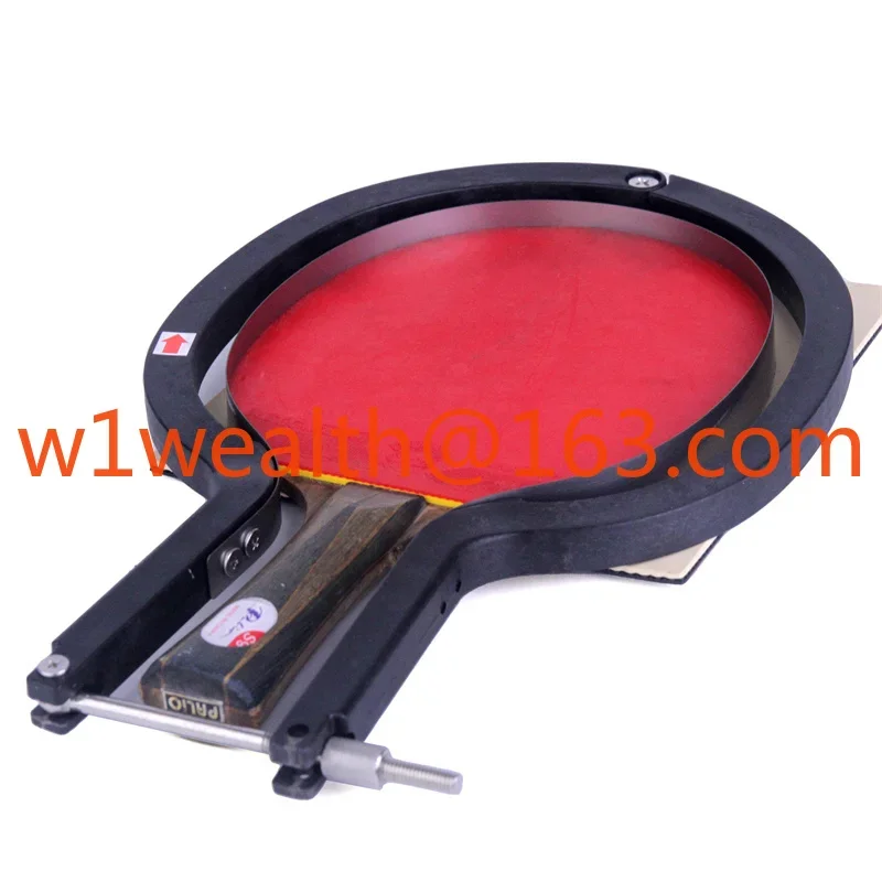 

Table tennis rubber cutting rubber cover glue pat tool straight plate horizontal plate knife holder blade integrated cutting