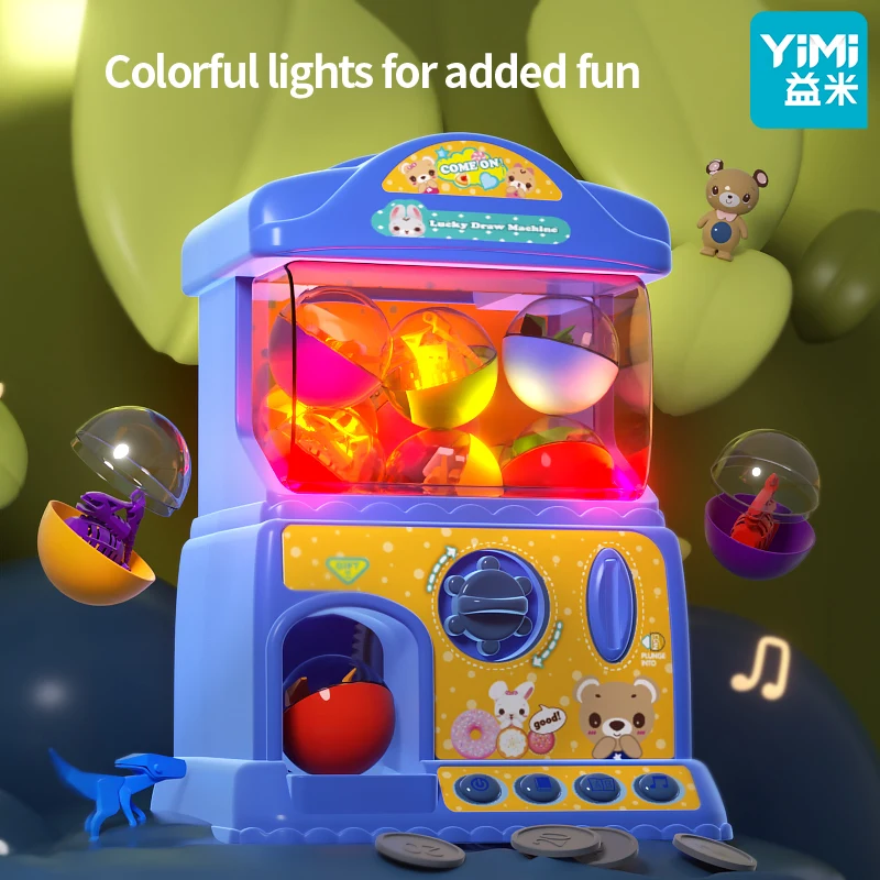 آلة مخلب للأطفال، آلة بيع صغيرة، ألعاب موزع الجائزة للفتيات والفتيان، لعبة إلكترونية لهدايا أعياد الميلاد للحفلات