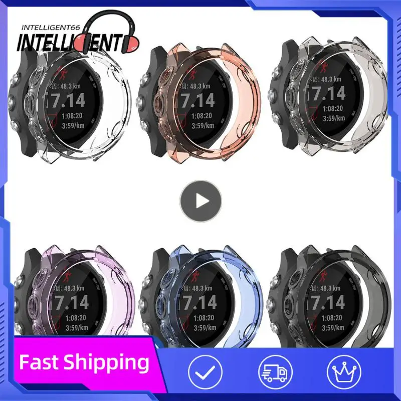 Funda protectora para reloj inteligente Garmin Forerunner 45 Swim2, cubierta protectora de TPU ultrafina para Garmin Forerunner 45 S, venta