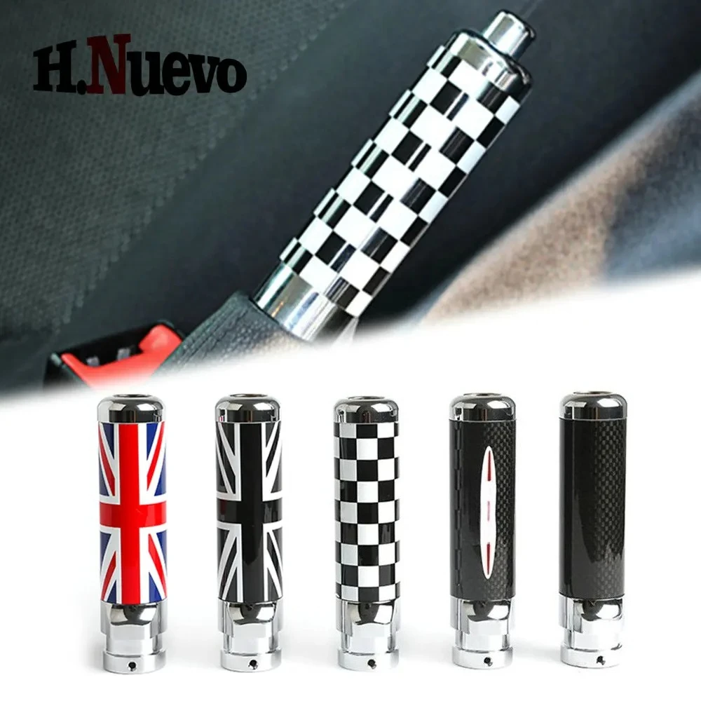 Car Decoration Cover For MINI Cooper R55 R56 R57 R58 R59 Hand Brake Grips Manual Car Styling Accessories
