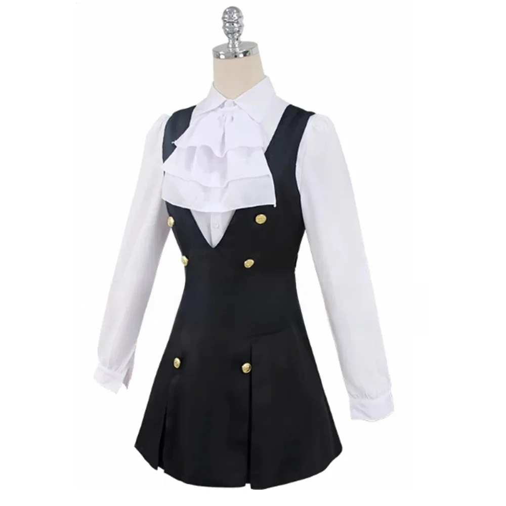 Max Cos Unisex Anime Cos Shirakiin Ririchiyo Cosplay Costume Uniform Custom Size