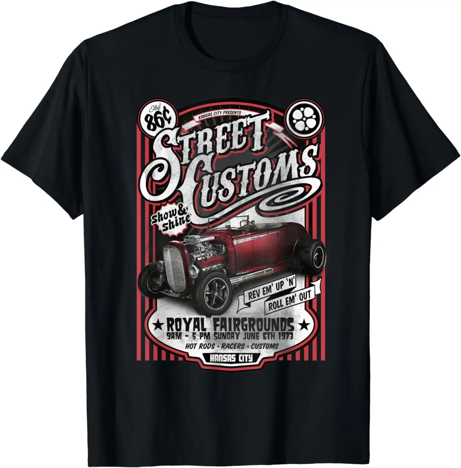 

Built Cars Automobile Hot Rod Racing T-Shirt 100% Cotton O-Neck Summer Short Sleeve Casual Mens T-shirt graphic t shirt harajuku