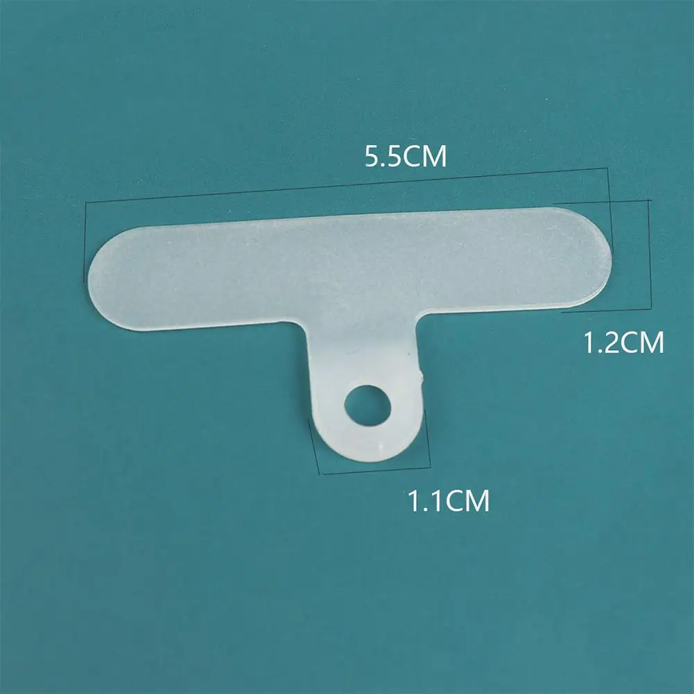 Clear Mobile Phone Lanyard Gasket Patch Soft Sling Rope Card Removable Clip Snap Strap Hang Cord Tab Universal Anti-lost Fixed - Image 6