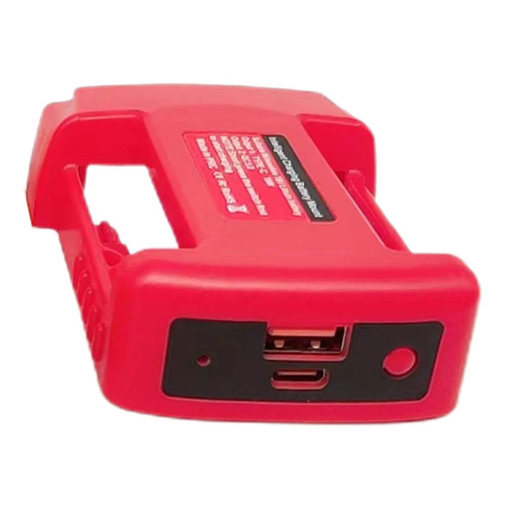 

USB Fast Charger Rack Charger Adapter Accessories Suit For 18V Battery 1830 1840 18501860 With Type-C Fast Charging